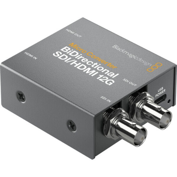 Micro Converter BiDirectional SDI/HDMI 12G wPSU