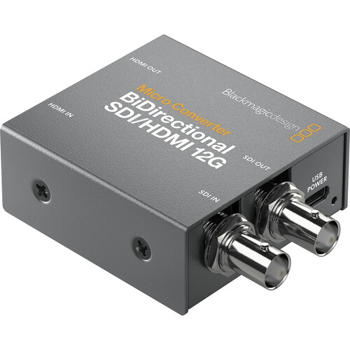 Micro Converter BiDirectional SDI/HDMI 12G wPSU